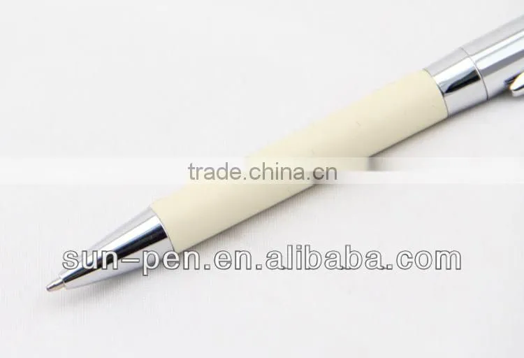 Exclusive ballpoint pens leather paint pens