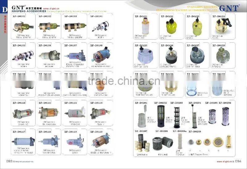 excavator parts EX200-5 stainless steel strainer