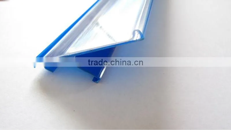 supermarket shelf price holders/data strip shelf talker