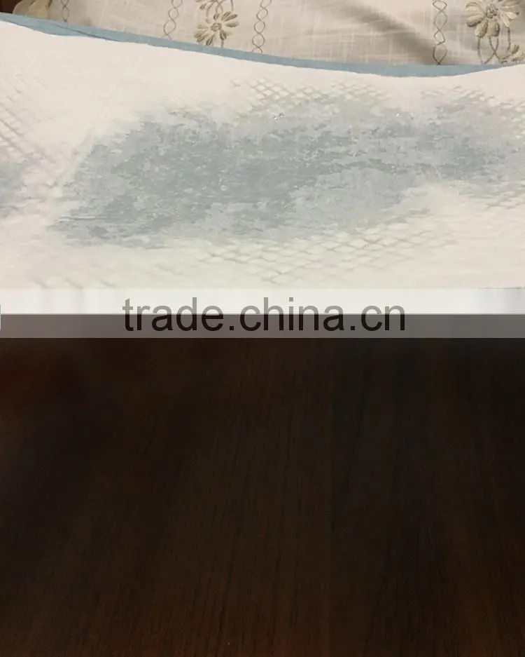 Hospital bed sheet, incontinent pad, disposable nonwoven bed sheet