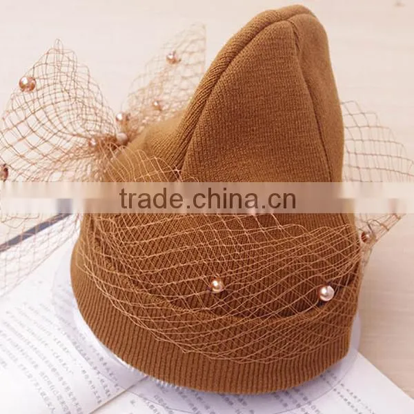Fashion Pattern Knitted Hat And Cap Wholesale