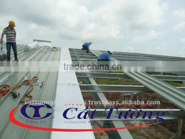 6A2 Cat Tuong Thermal Insulation with double sided aluminum foil and big bubble air for roofing and wall from Vietnam