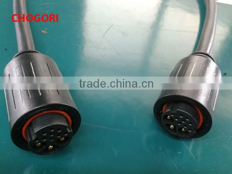 large series ,2pins,bayonet lock type,field installable, ip67/ip68 waterproof connector