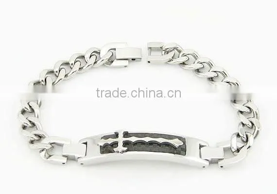 Stainless steel cuba bracelets religious jewelry