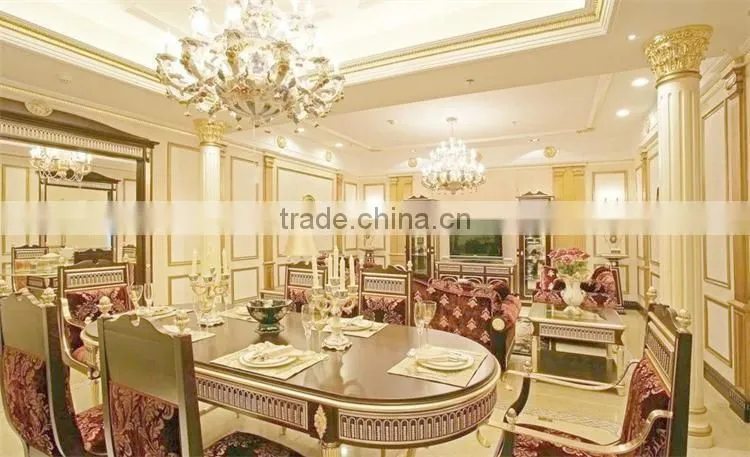 HG5103X polyurethane pu interior decorative moulding with roman columns