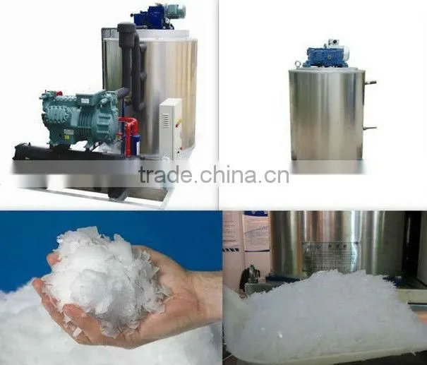 5T-60Tper 24hours industrial fresh water flake ice machine