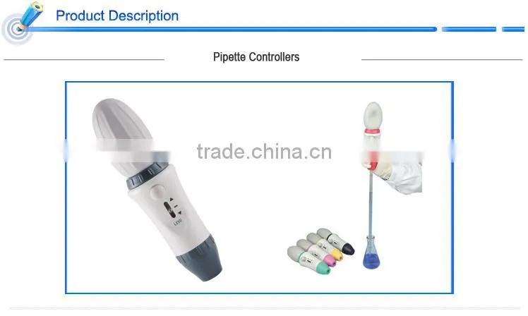 High Performance Pipette Controller Used for 0.1m-100mL Volumetric or Serological Pipettes