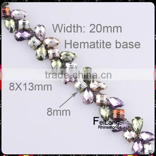Feilang 2014 acrylic flower Chains links unique beads chain
