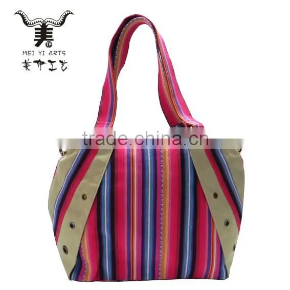 Fahionable Canvas Shoulder Bag for Girls and Women