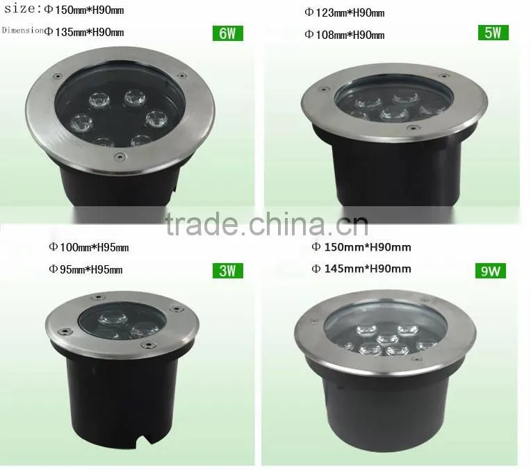 ip67 protect grade in-ground linear led uplight