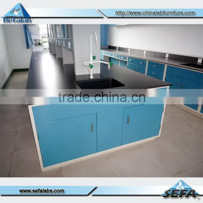 Modular Laboratory Furniture Floor Mounted Full Steel Workbench