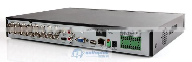 High Definition 16CH 1080P TVI DVR For 2.0MP TVI Camera Remote Mobile P2P View