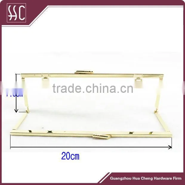 metal hinged purse frame