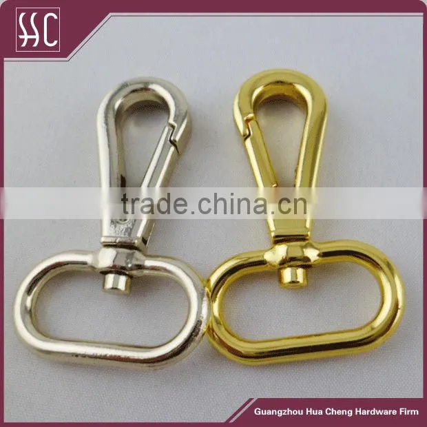 Fashion Metal Light Gold Swivel Snap Hook Dog Hook for Bag Parts