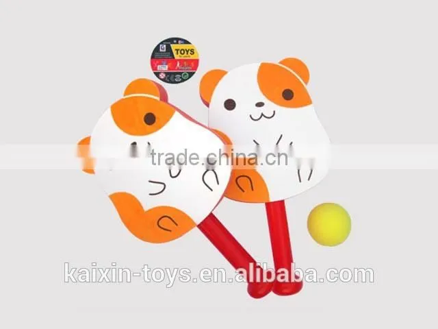 Cartoon bear foam best table tennis racket price