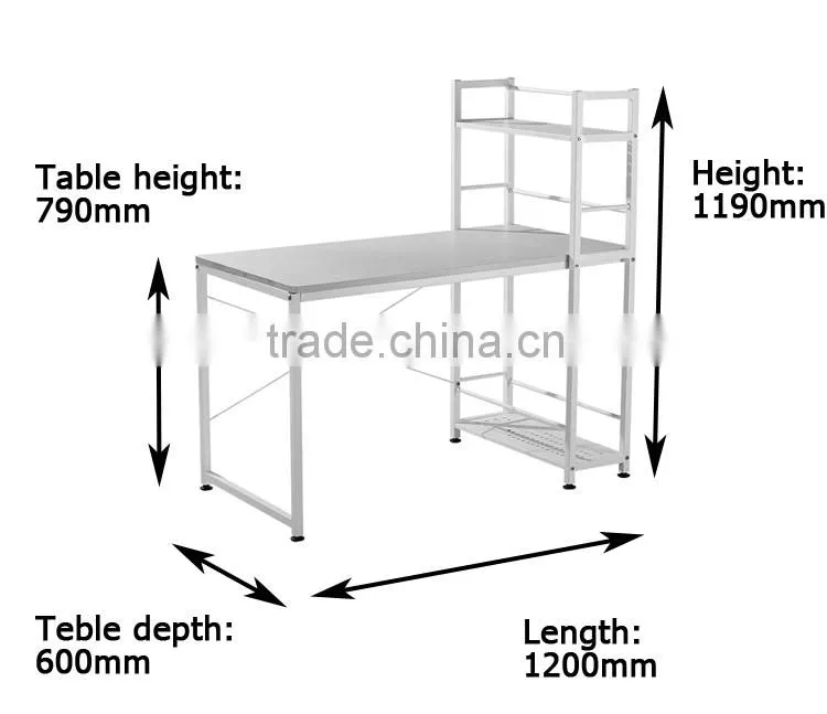 Cheap office metal computer desk table