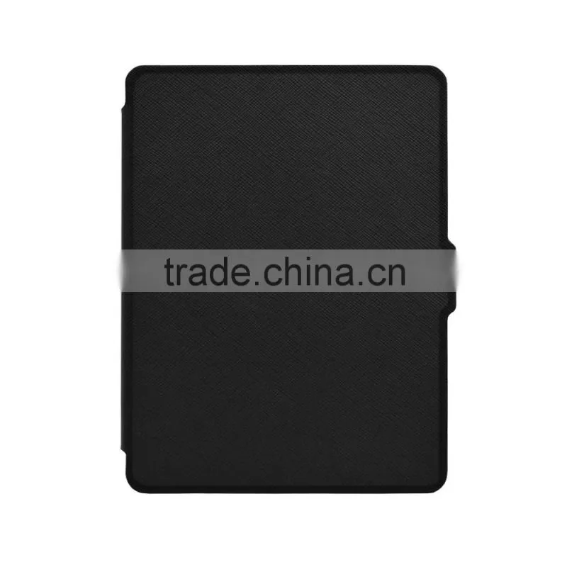 New Arrival Ultra Slim Wake-Sleep Function PU Leather Case for 2016 New Kindle 8th Generation 6 inch e-Reader