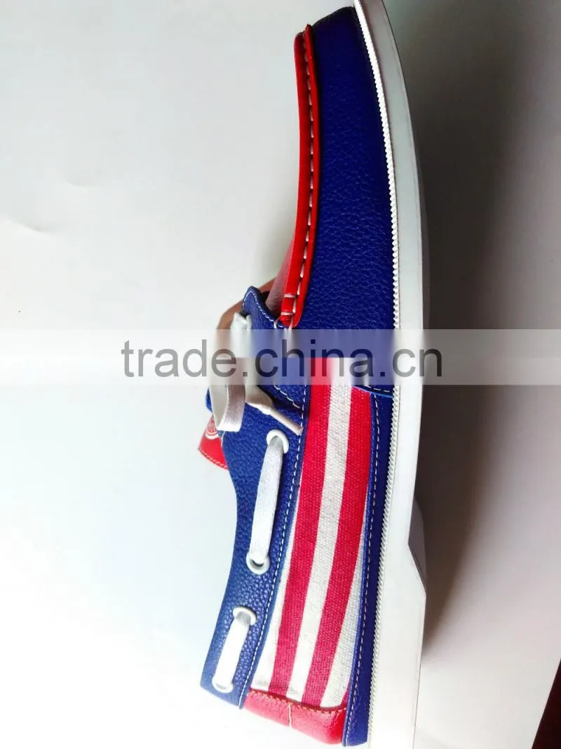 CX033 Men Casual Leather Shoes Boat Shoes Laced Up Dress Shoes