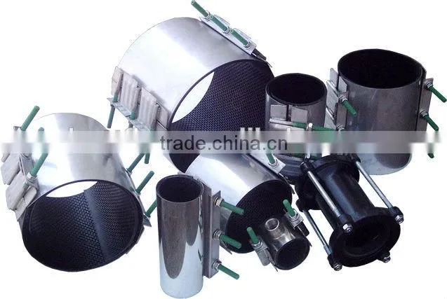 high quality stainless steel hydraulic pipe leak repair clamp