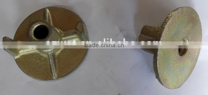 Galvanized formwork anchor wing nut
