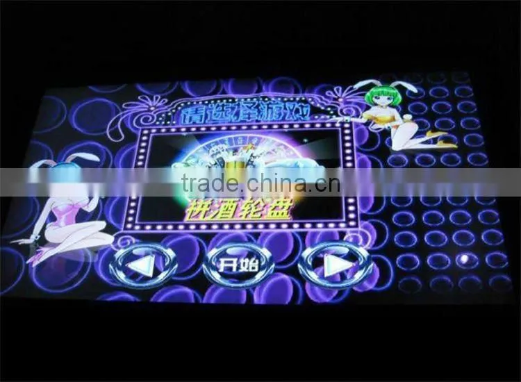 interactive I bar counter for night club, pub,wine bar,entertainment