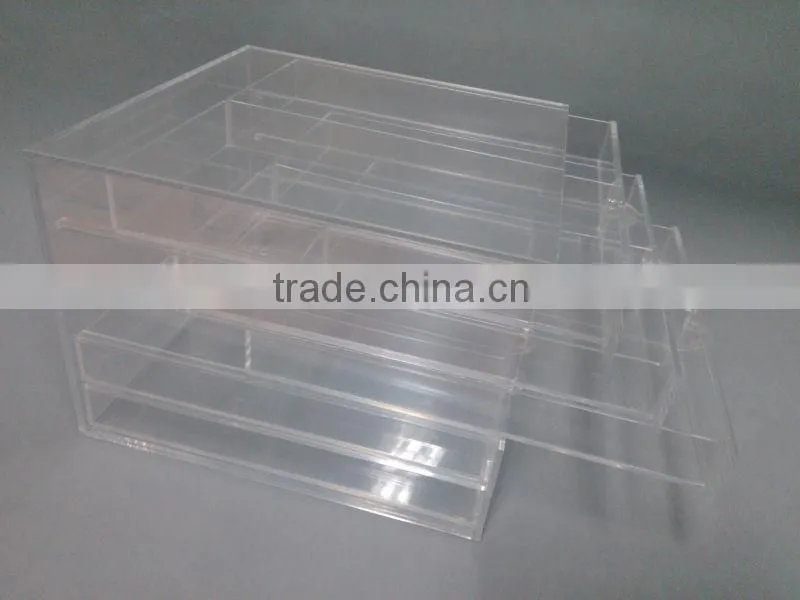 2013 Hot Sale High Quality Clear Acrylic Box With Drawer/Acrylic Drawer Box/Acrylic Drawer