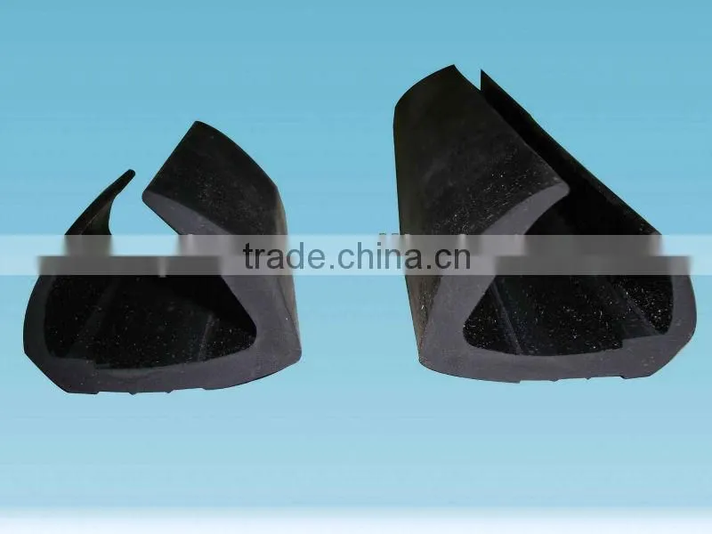 Wiper sheath rubber profile