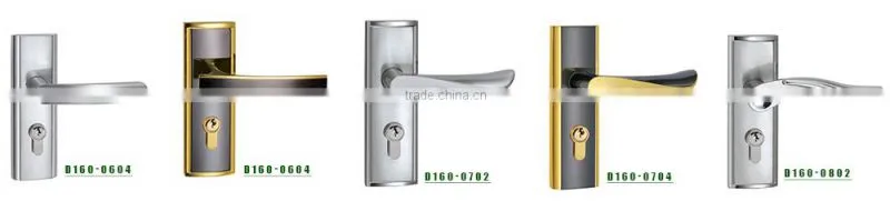 TRI-CIRCLE zinc alloy handle door lock,Indoor handle door lock,high security handle door locks