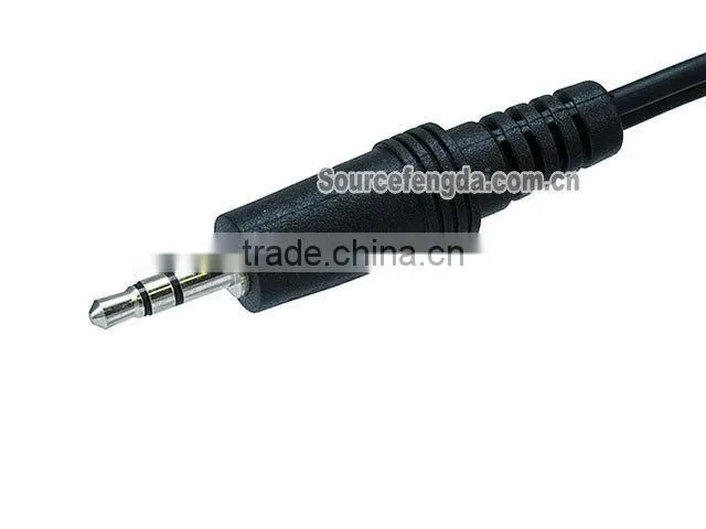 3.5mm male to 2 RCA female extension Audio/Video cable