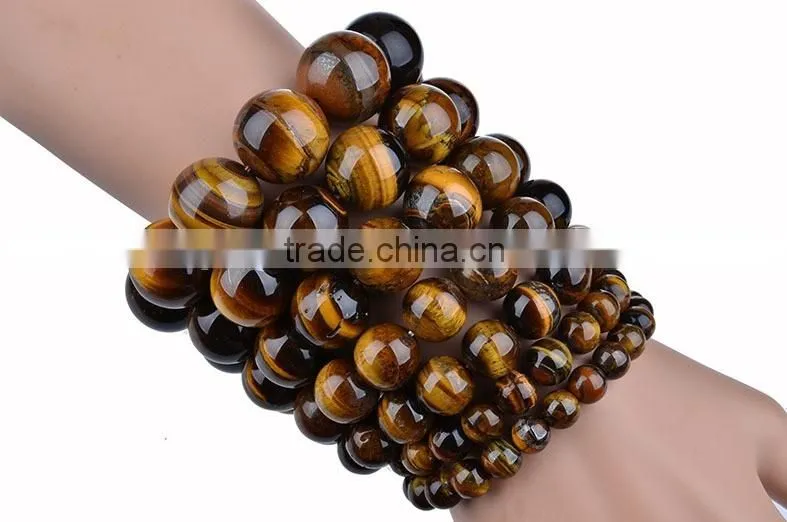 high quality customized size natural tiger eye beads for sale ,tiger eye beads