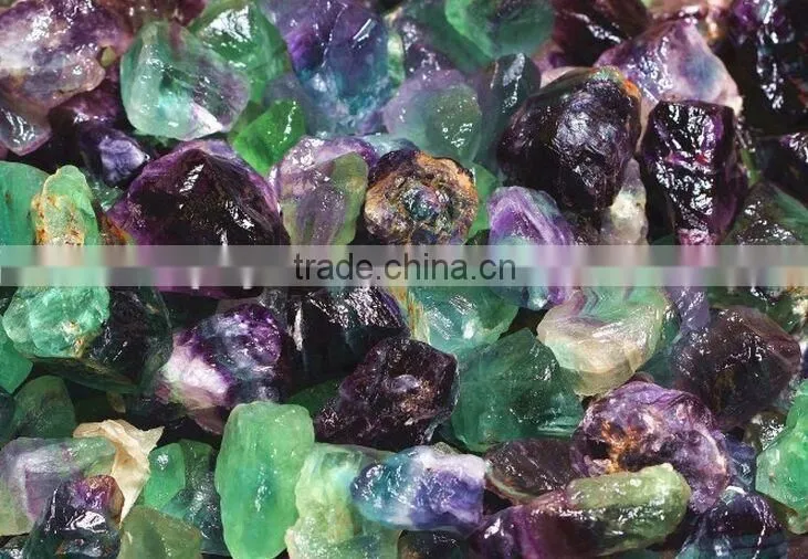 Natural flourite rough gemstone raw for wholesale