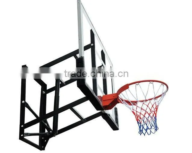 Wall Mounted Height Adjustable Basketball Backboard Stand
