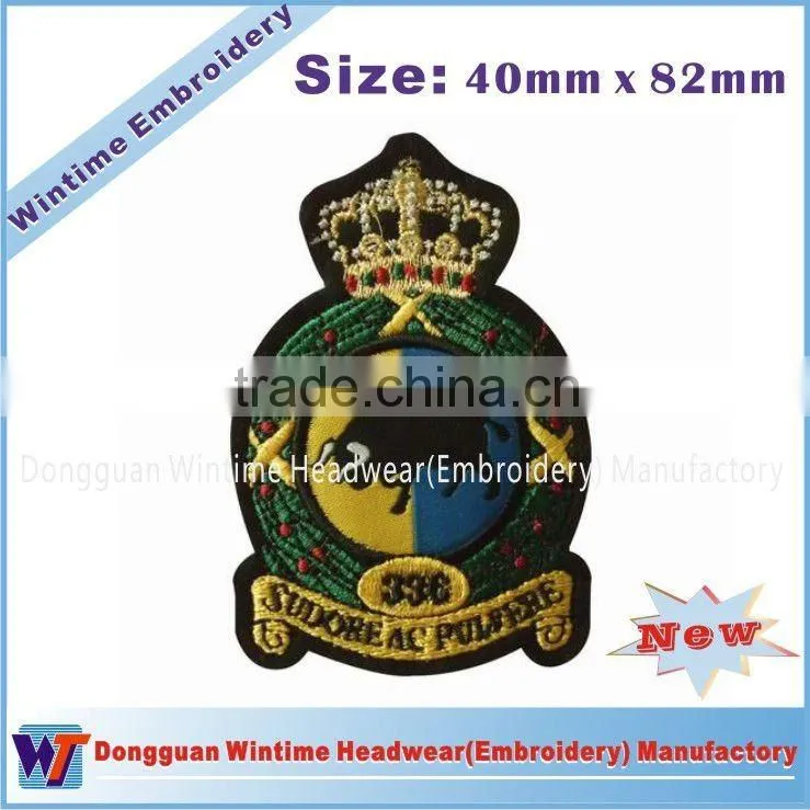 Garment embroidery Patches