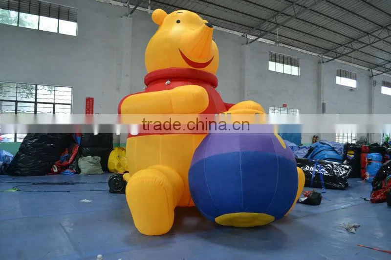 Selling giant advertising inflatable cartoon winnie