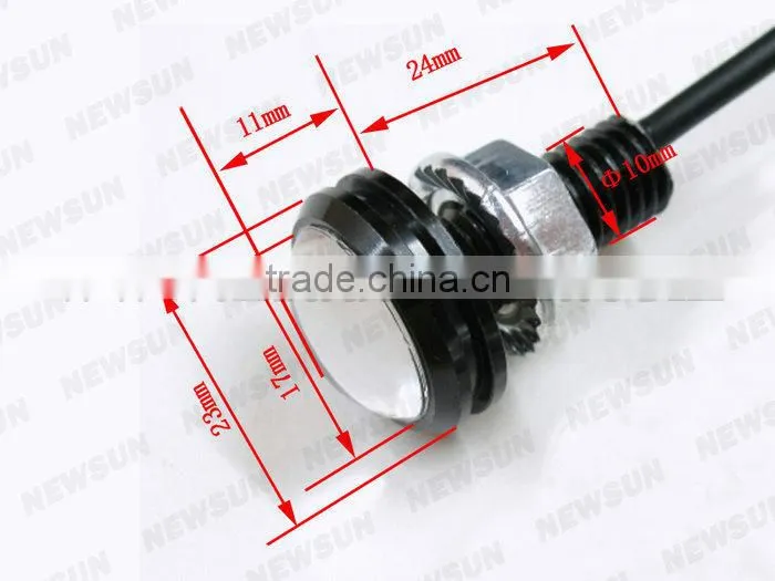 12V 3W one set LED Eagle eyes led car headlights auto daytime running lights eagle eyes