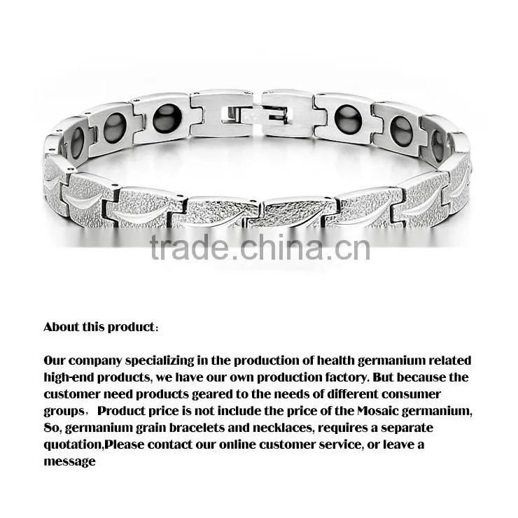 titanium germanium magnetic bracelet with cheap price tungsten germanium 99.9999%
