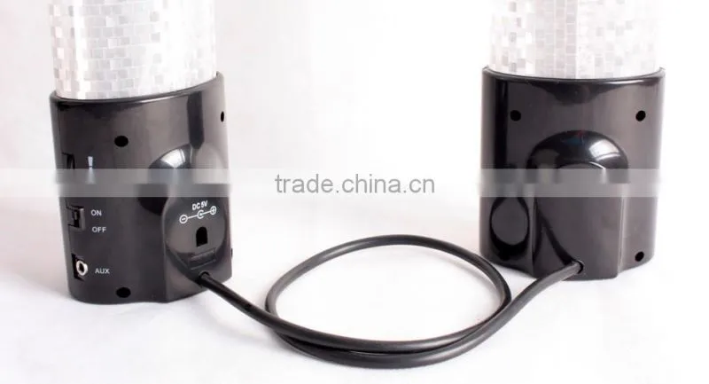 Hot sale mini portable speakers with LED Pearl Shell Light