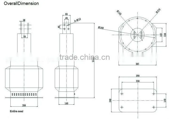 LZZBJ4-35 POST TYPE CURRENT TRANSFORMER