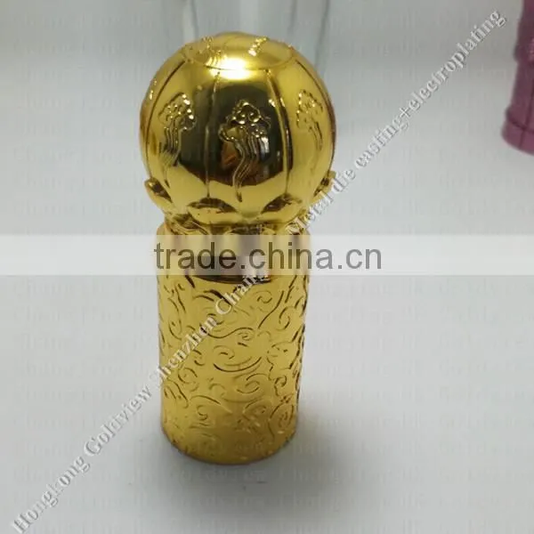 silver color fashion metal perfume package cap,Custom-made different finishing diecast zinc alloy perfume bottle caps