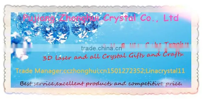 Elegant crystal candlestick glass candlestick