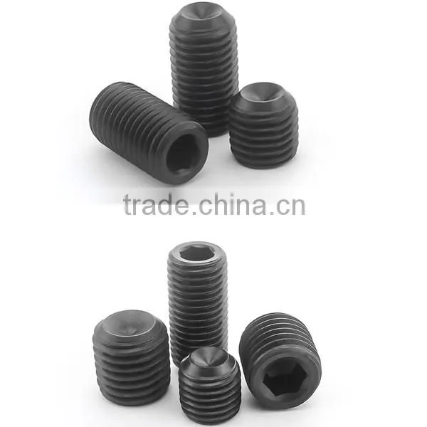 DIN 916 SET SCREW BLACK OXIDE