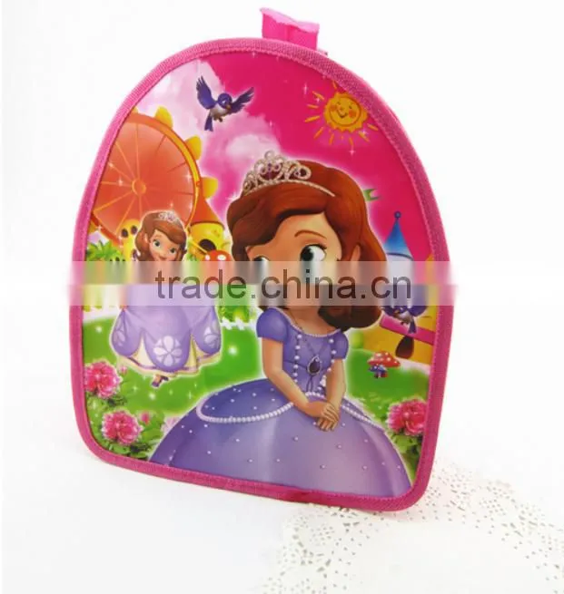 wholesale cute non woven frozen cartoon kids child school bag
