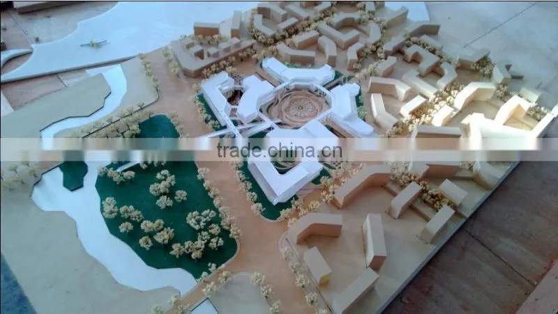 1/300 Urban planning project design maquette scale model