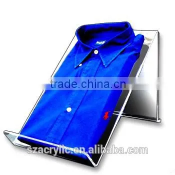 Acrylic Shirt Display clothes display stand