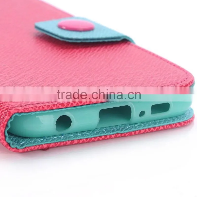 Leather Cover Case for Samsung Galaxy S6 New Popular Fancy Diary Case for Samsung S6