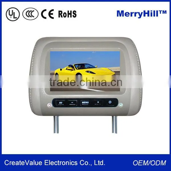 Interactive LCD TFT IR Touch 10/12/15/17/18.5/19 inch Headrest Car Monitor Android