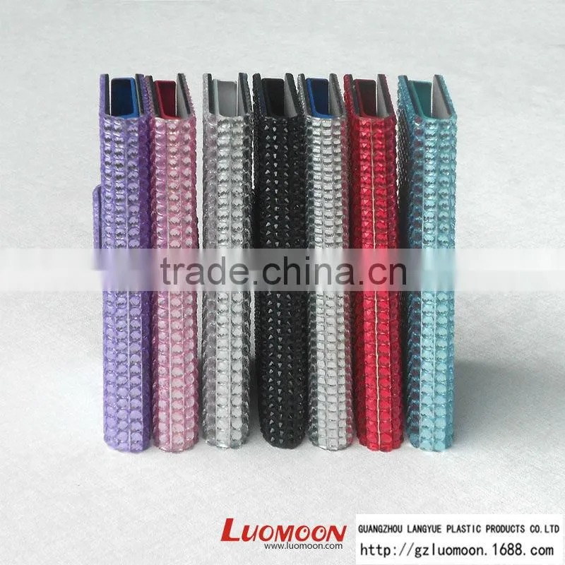 New Flashing Diamond PU Leather Case For Mobile Phone