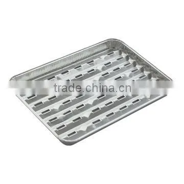 Disposable Foil BBQ/Roasting Tray 3/Pack