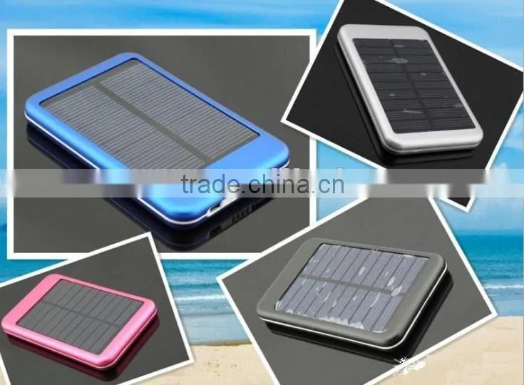 5000mAh solar cell phone charger