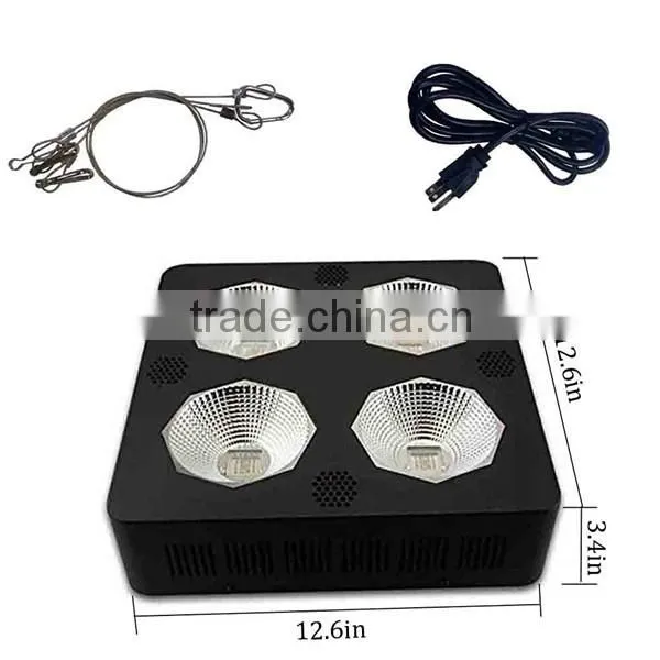 Full spectrum cob led plant growth light 300w 400w 800w battery operated led plant indoor light